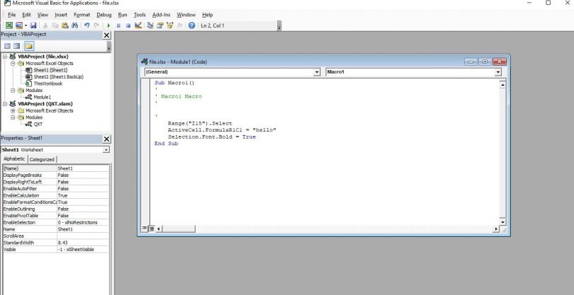 Macros in Excel with VBA code examples - MacrosInExcel.com